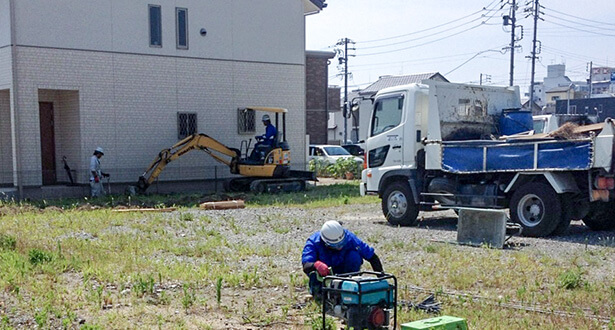 津市 栄町 N様駐車場